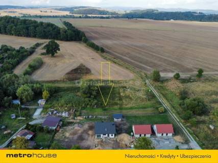 Działka budowlana ze skrzynką prądową - Wolany