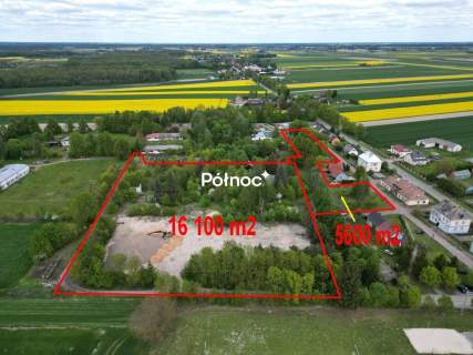 Dwie działki przemysłowa i budowlana - Podedwórze