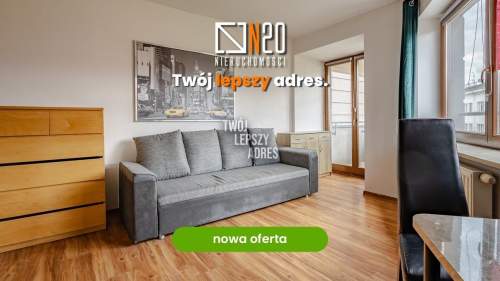 KAWALERKA Z BALKONEM 33 M PET FRIENDLY