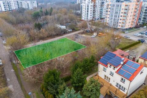 Działka z WZ róg Księżycowej i Melioracyjnej