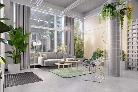 NOWE, wykończone, tramwaj, balkon, Lobby