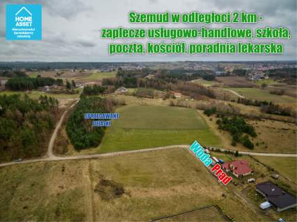 Działka pod dom Grabowiec WZ szybki dojazd