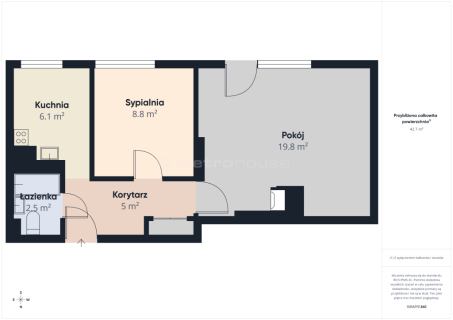 44 m2 - gotowe do wprowadzenia