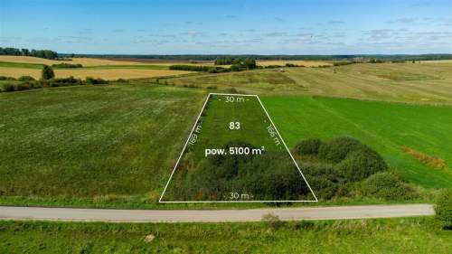 Działka budowlana na sprzedaż, 5100 m2, Piotraszewo