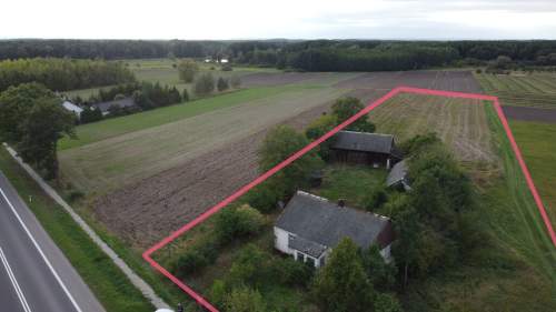Dom na działce 8771 m2 przy DK7 blisko Radomia.