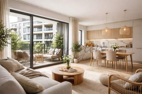 Nowoczesny Apartament 40,09 m 2 Pokoje Loggia
