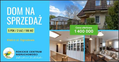 Dom w Kiekrzu 186m2. Technologia 2024. EP70. 0% Prowizji