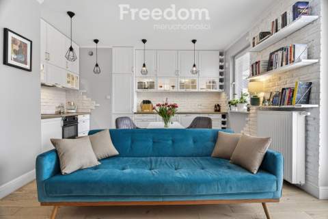 eleganckie i jasne mieszkanie z 2 ogródkami