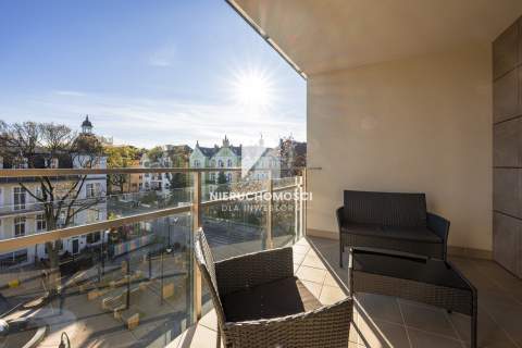 Apartament inwestycyjny 53 mkw, Kormoran, balkon