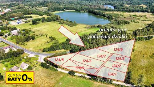 NA RATY działka budowlana 35 km od Koszalina - Gło