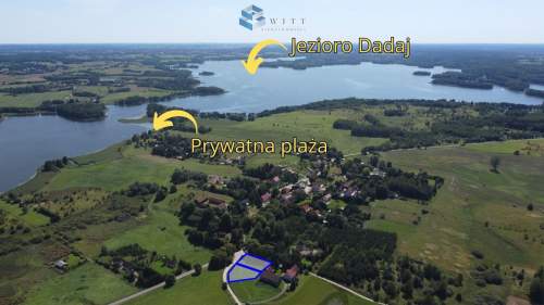 Działki budowlane przy Jeziorze Dadaj