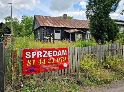 Atrakcyjna działka z domem - Zalesie gm. Niemce