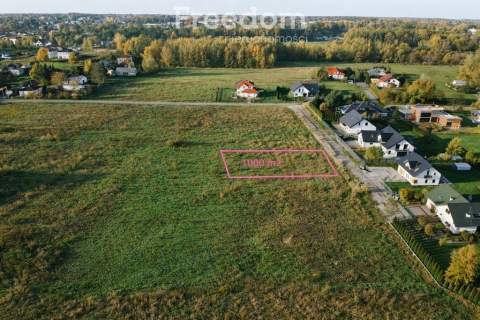 Działka budowlana 1000m2 Rusiec. Super lokalizacja