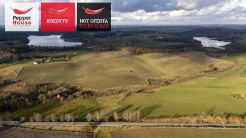 Niedamowo działka 4900 m2 200 m od jeziora