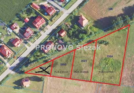 Sprzedam działkę budowlaną w Skokowej
