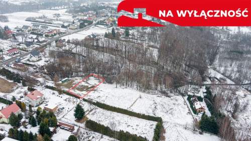 Działka budowlana z WZ, Koszyce Małe 12 ar