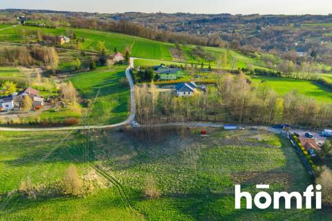 Działka z WZ Projekt domu Panoramiczny widok
