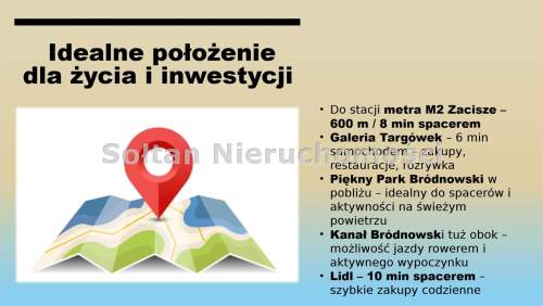 OKAZJA INWESTYCYJNA 600M-METRO ZACISZE, 18 POKOI