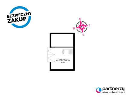Kameralny apartament z antresolą - Sobieszewo