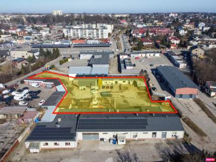 Działka inwestycyjno-usługowa w centrum Zgierza