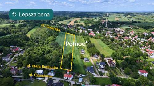 Szczebrzeszyn działka z zabudową i mediami
