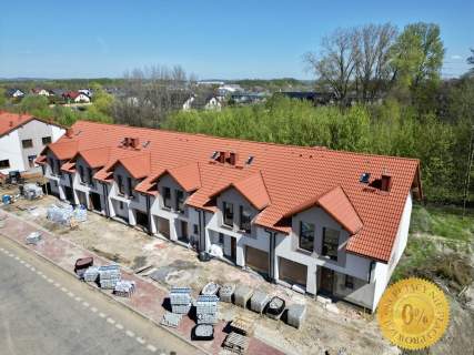 Skrajny dom 368 m2 działki Południowa strona 