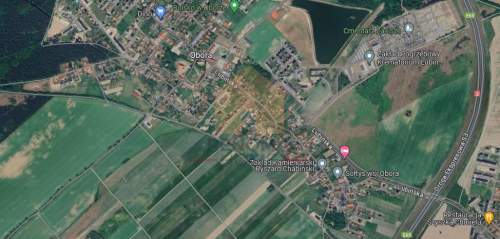 Działka budowlana w Oborze 16 arów.