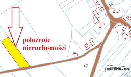 70 km od Szczecina działka budow. - 2 km od Jezior