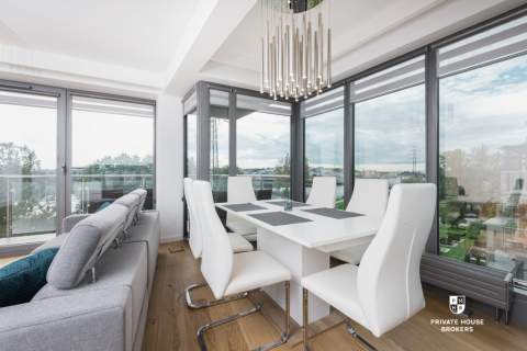 Apartament z widokiem na Wisłę 73m2 Wiślane Tarasy