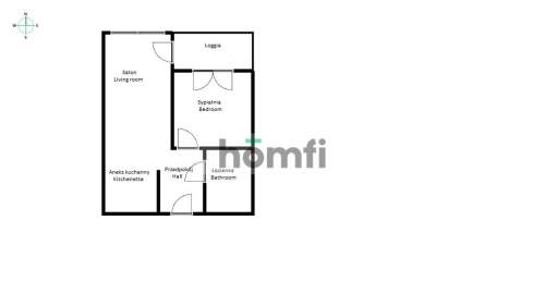 2-pokojowy apartament w Angel City