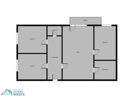 NOWOŚĆ M-4 50m2, Górzyskowo, duży balkon, blok