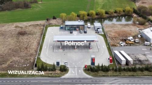 Działka inwestycyjna pod stację paliw / myjnię