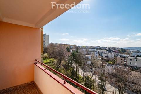 Słoneczne mieszkanie 1-pok z widokiem na Gdynię