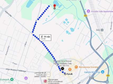 Parcela w CENTRUM Żor - 840 m2 SPRZEDAŻ/ZAMIANA