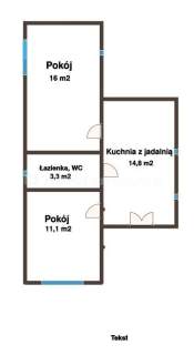 Dom, działka 1025 m2, okolice Lutomierska, Wandzin