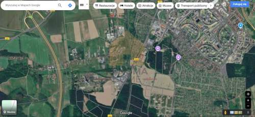 Działka inwestycyjna 63 ary/MPZP -U/ w Lubinie