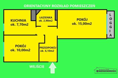 Borne Sulinowo - mieszkanie 2 pokojowe z loggią bl
