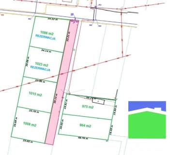 Krępa gm. Poddębice - działki z WZ o pow. 1000 m2