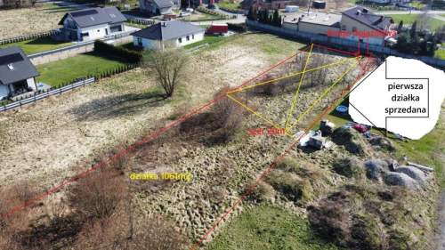 Działka budowlana na sprzedaż, 1061 m2, Psary