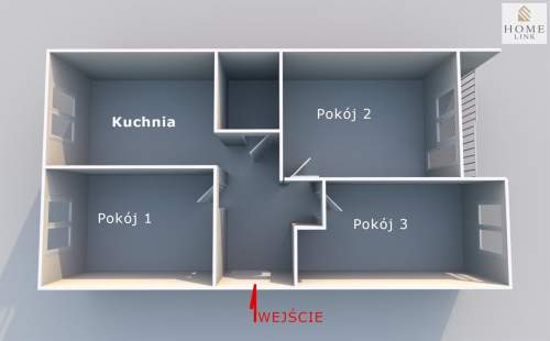 Mieszkanie 3 pokoje Biskupiec