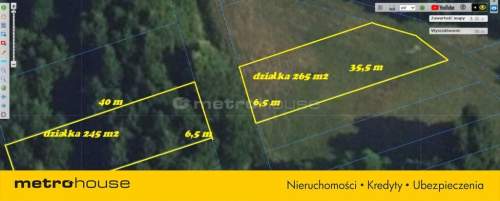 Działki rolne i łąki - 1,17 ha w Łacha, gm. Serock