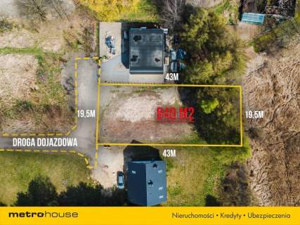 Parcela w CENTRUM Żor - 840 m2 SPRZEDAŻ/ZAMIANA