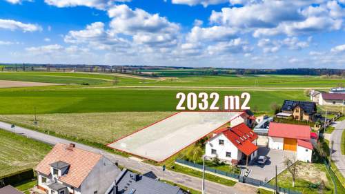 Działka mieszkaniowa Widów blisko Gliwic 0.2ha