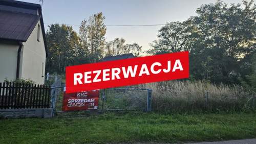 Działka 25 arów z budynkiem do adaptacji Grądy