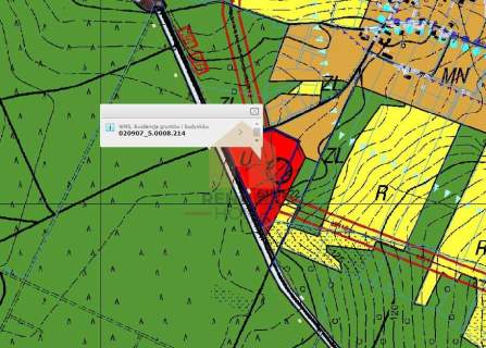Do sprzedaży działka 2,28 ha w Mierzowicach.