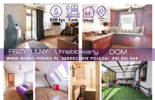 Koniecznie zobacz Przytulny dom z garażem, tarasem