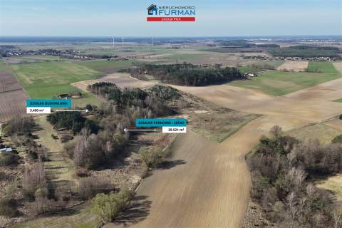 Działka budowlana i parkowo-leśna Ponad 3 ha