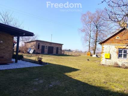 Działka 0,89 ha dom 75 m2 koło Nałęczowa