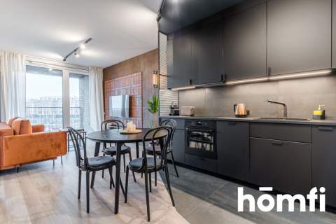 Stylowy apartament, 2 pokoje nad Motławą, parking