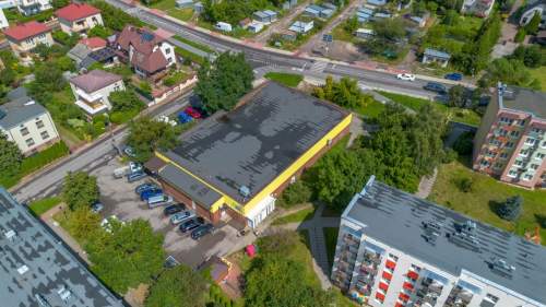 Budynek handlowo-usługowy 950 m2 - Kraśnik
